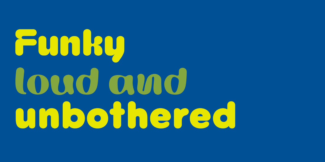 Plox, Miox, Goji — Mojomox fonts shown in Funky Fonts for Branding with Personality