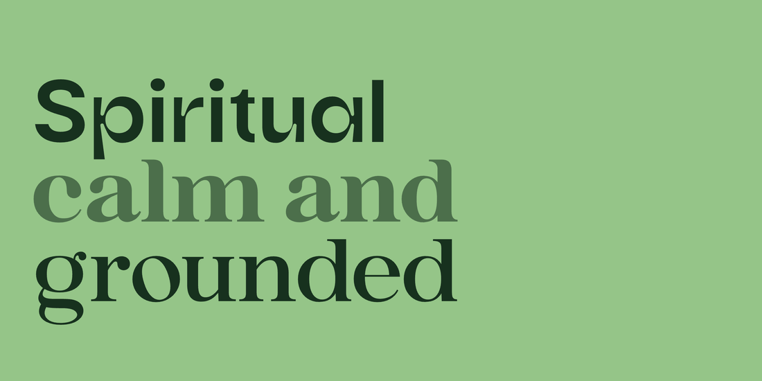 Auria, Soft, Mod — Mojomox fonts shown in Spiritual Fonts for Wellness and Mindful Branding