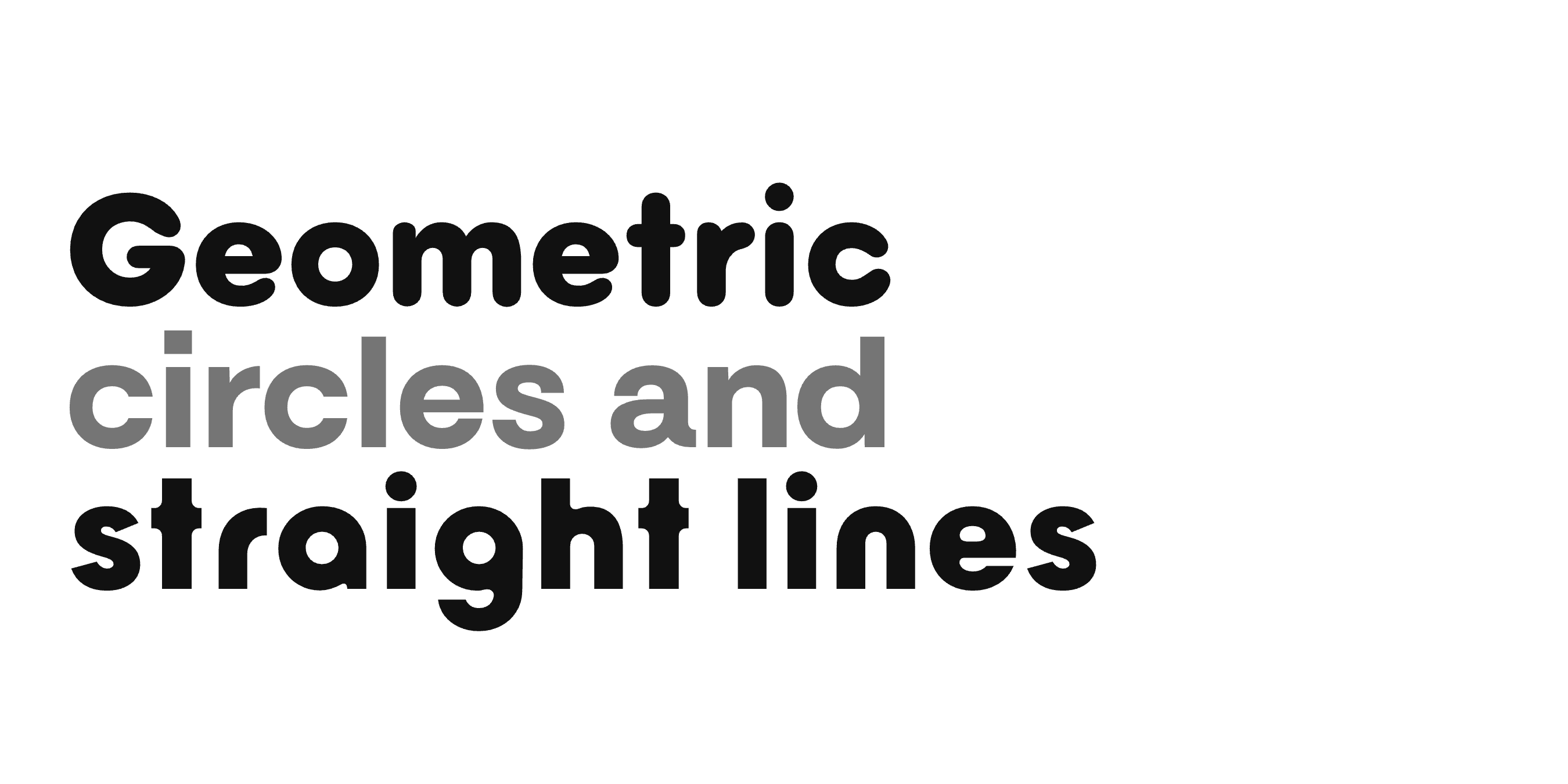 Goji, Bitec, Vole — Mojomox fonts shown in Geometric Sans-Serif Fonts for Modern Branding