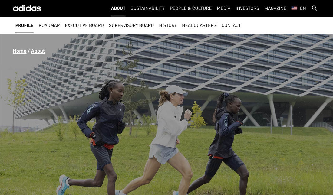 What font does Adidas use?