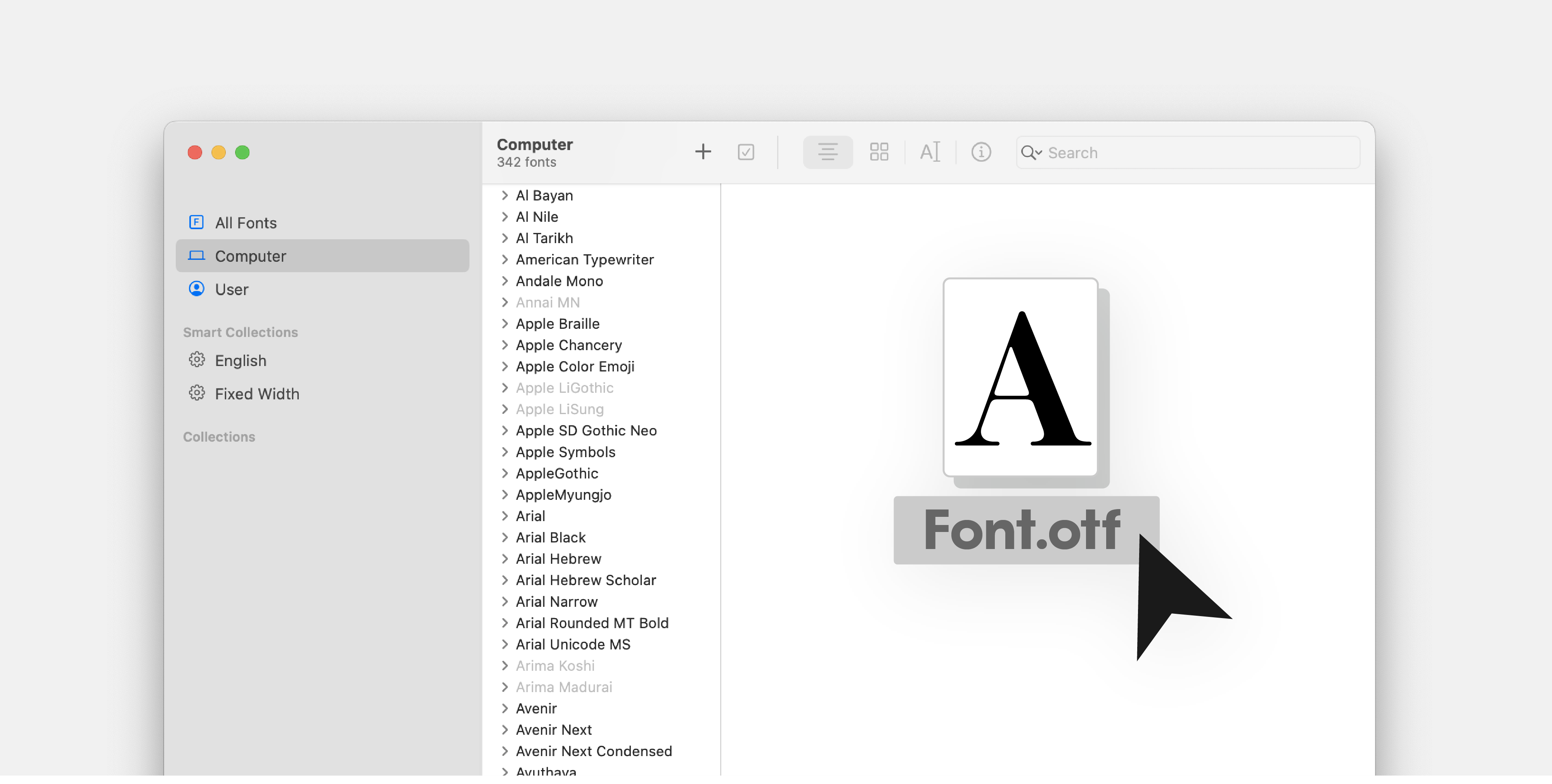 How to install fonts