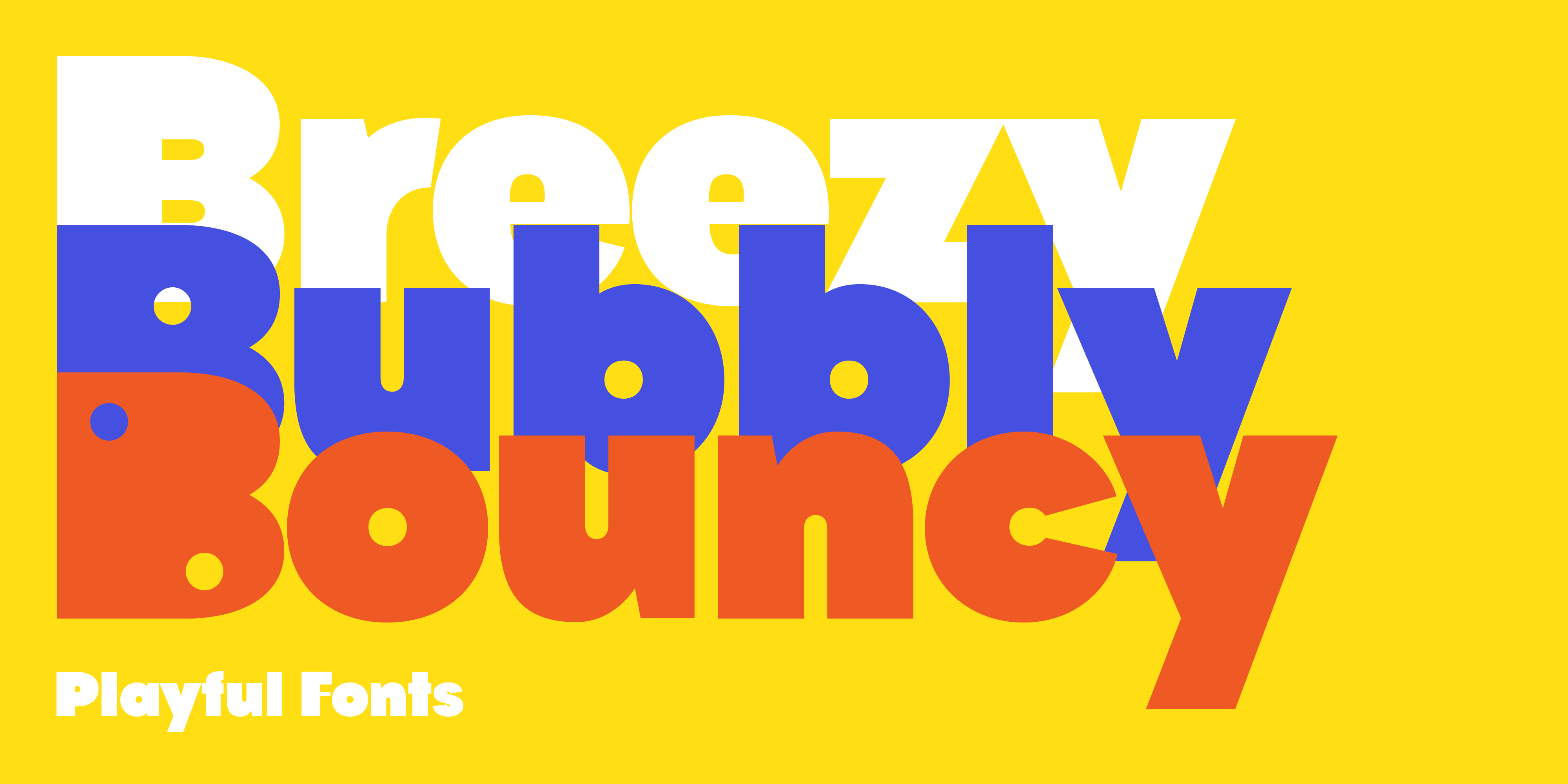 Playful Fonts: A List of Fun and Expressive Typefaces – Mojomox
