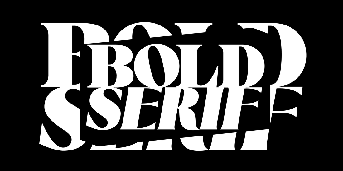Where Serifs Stand Strong: Bold Serif Fonts That Steal The Show