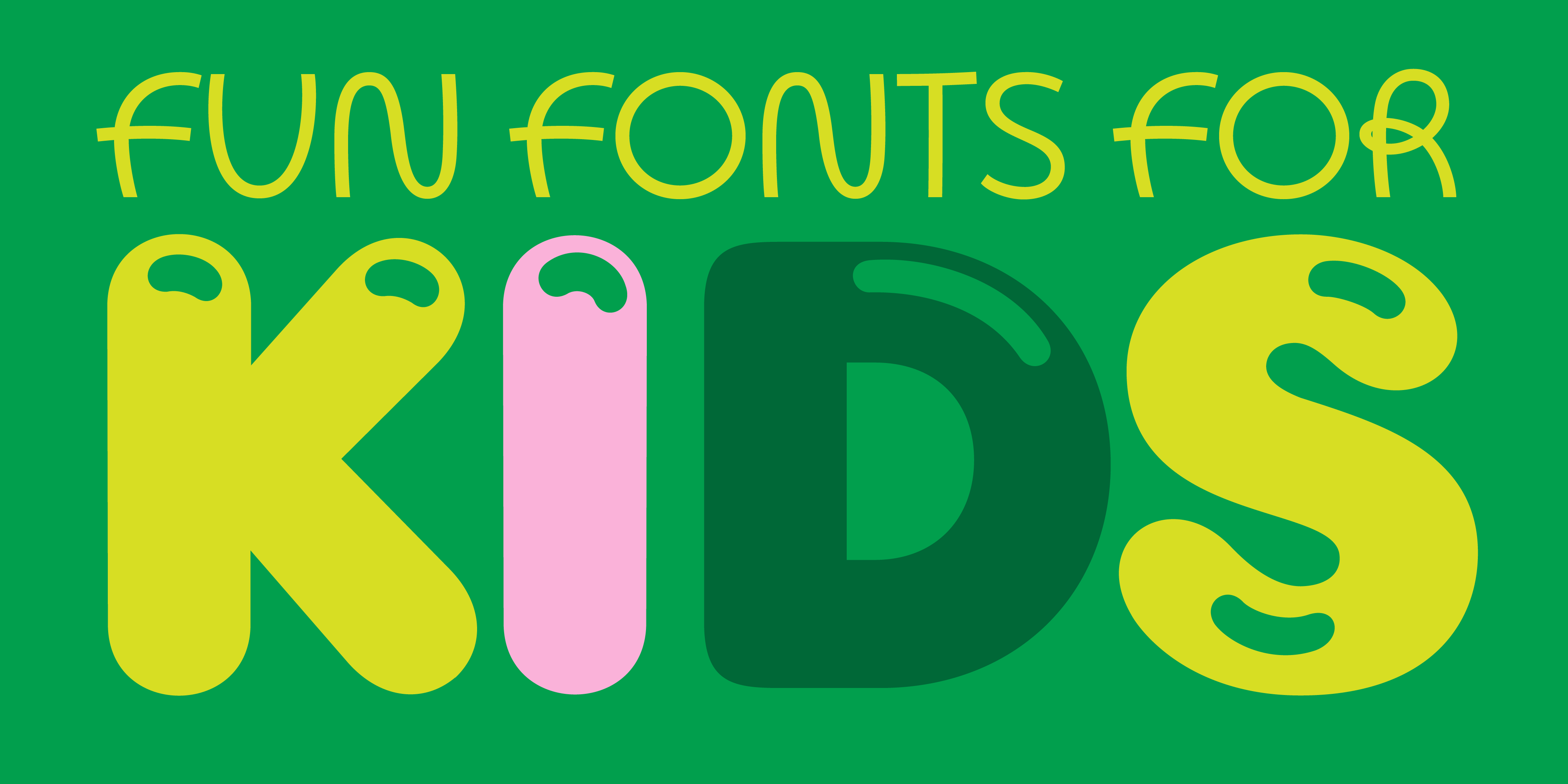 The best fun fonts for kids – Mojomox