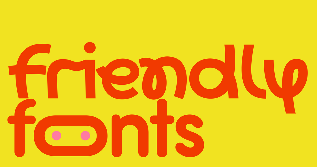 13 friendly fonts for modern logotype