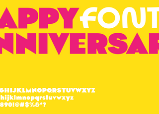 Happy Anniversary fonts
