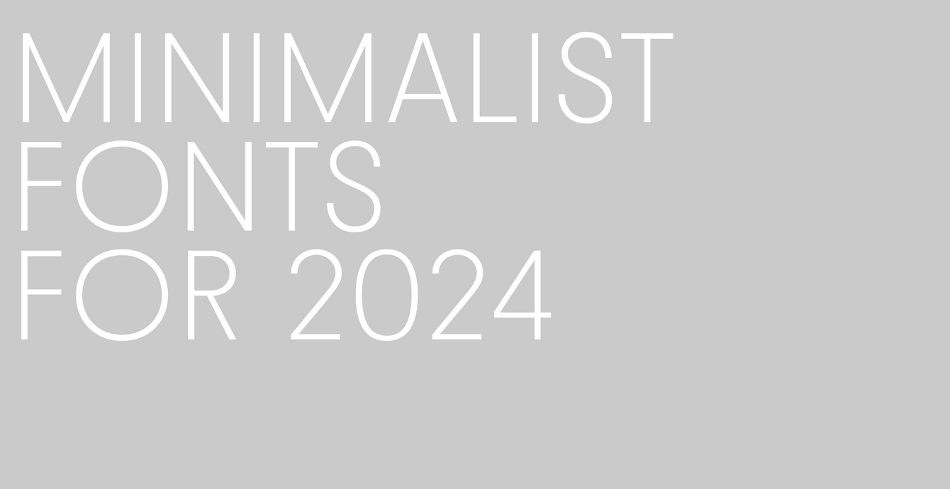 40 Free, Clean And Minimal Fonts For 2024 – JOBNX