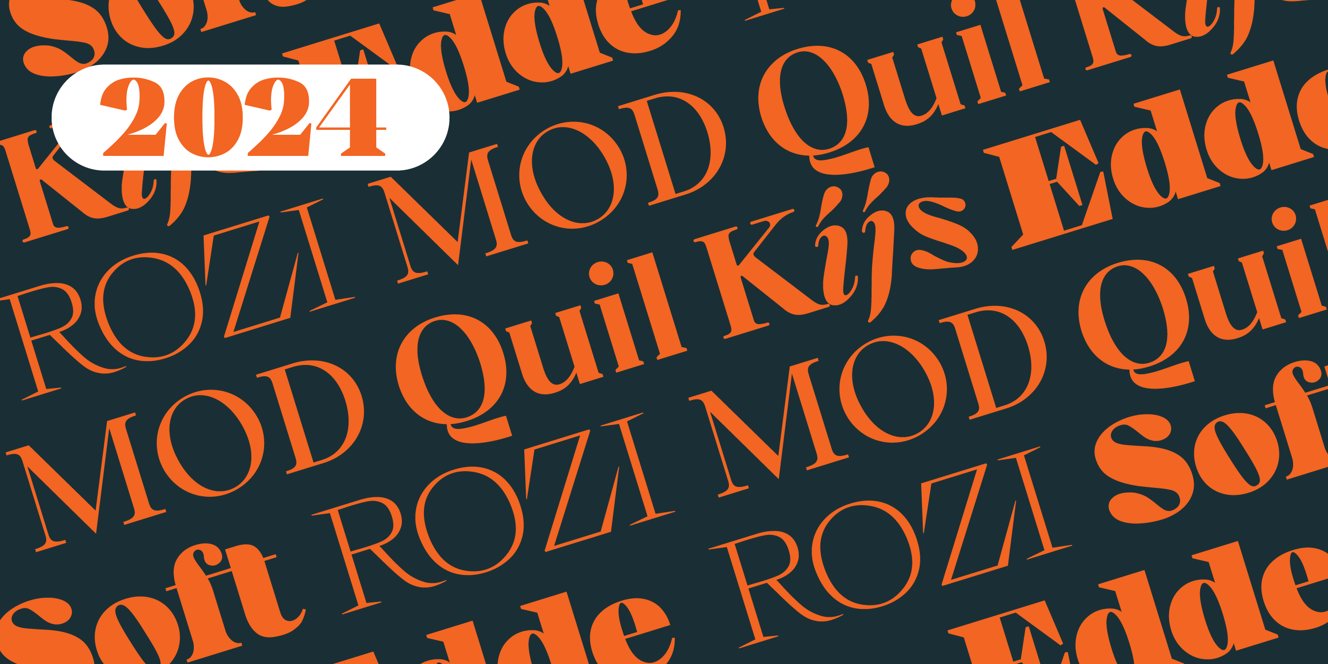Our best modern serif fonts, including free fonts