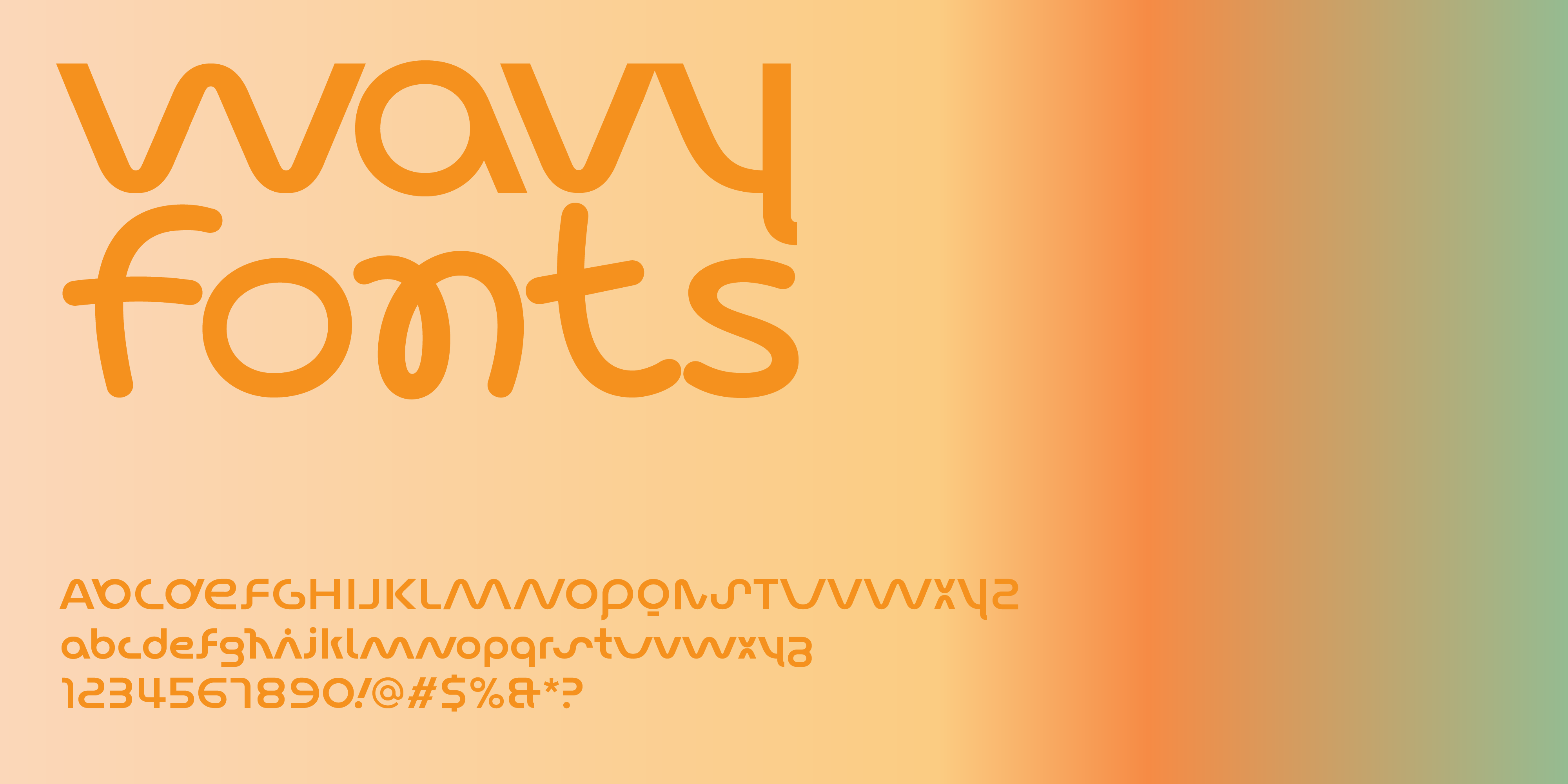 8 Wavy fonts to add playfulness to your designs