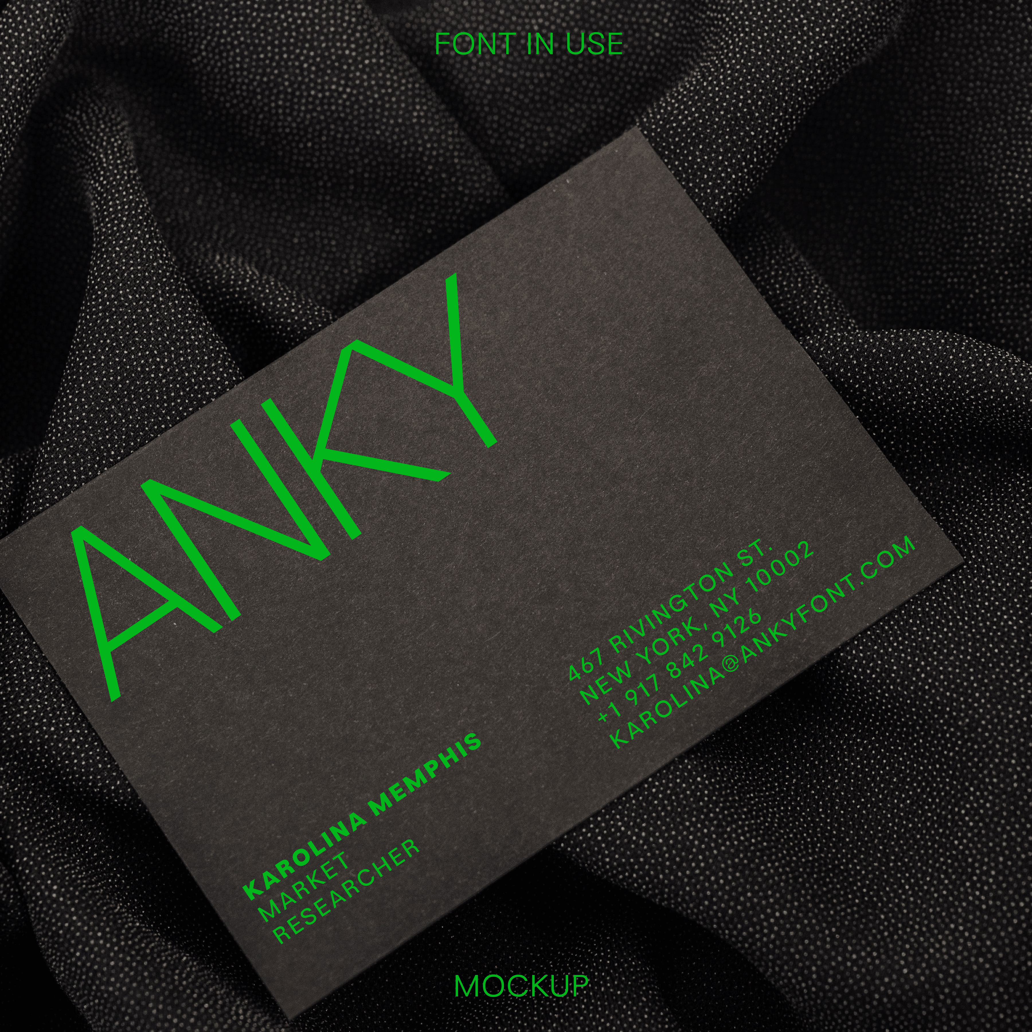Anky—Clean sans-serif font, geometric & friendly