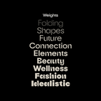 Auria Sans weight comparison using sample words