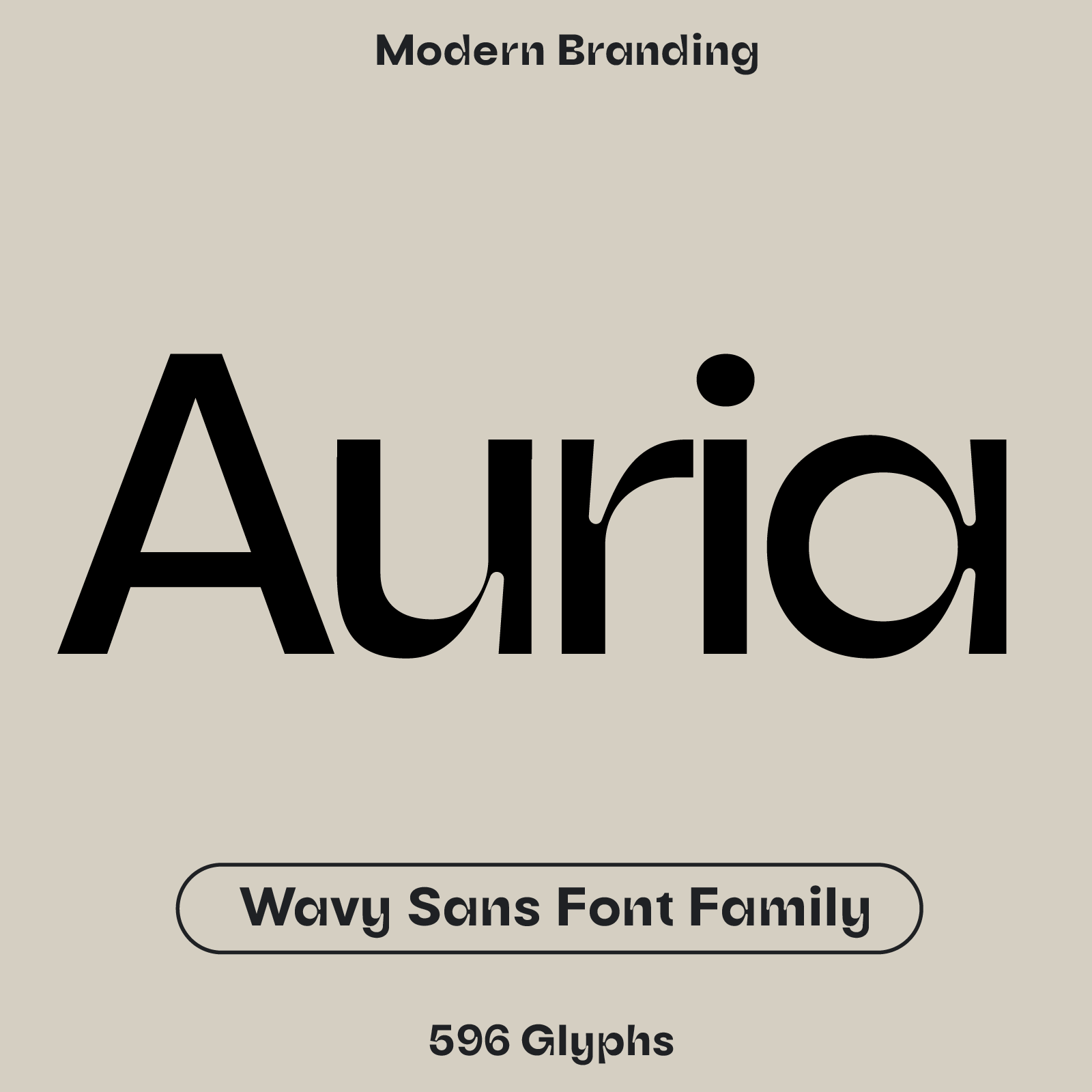 Auria Sans—Modern Airy Sans Font for Branding
