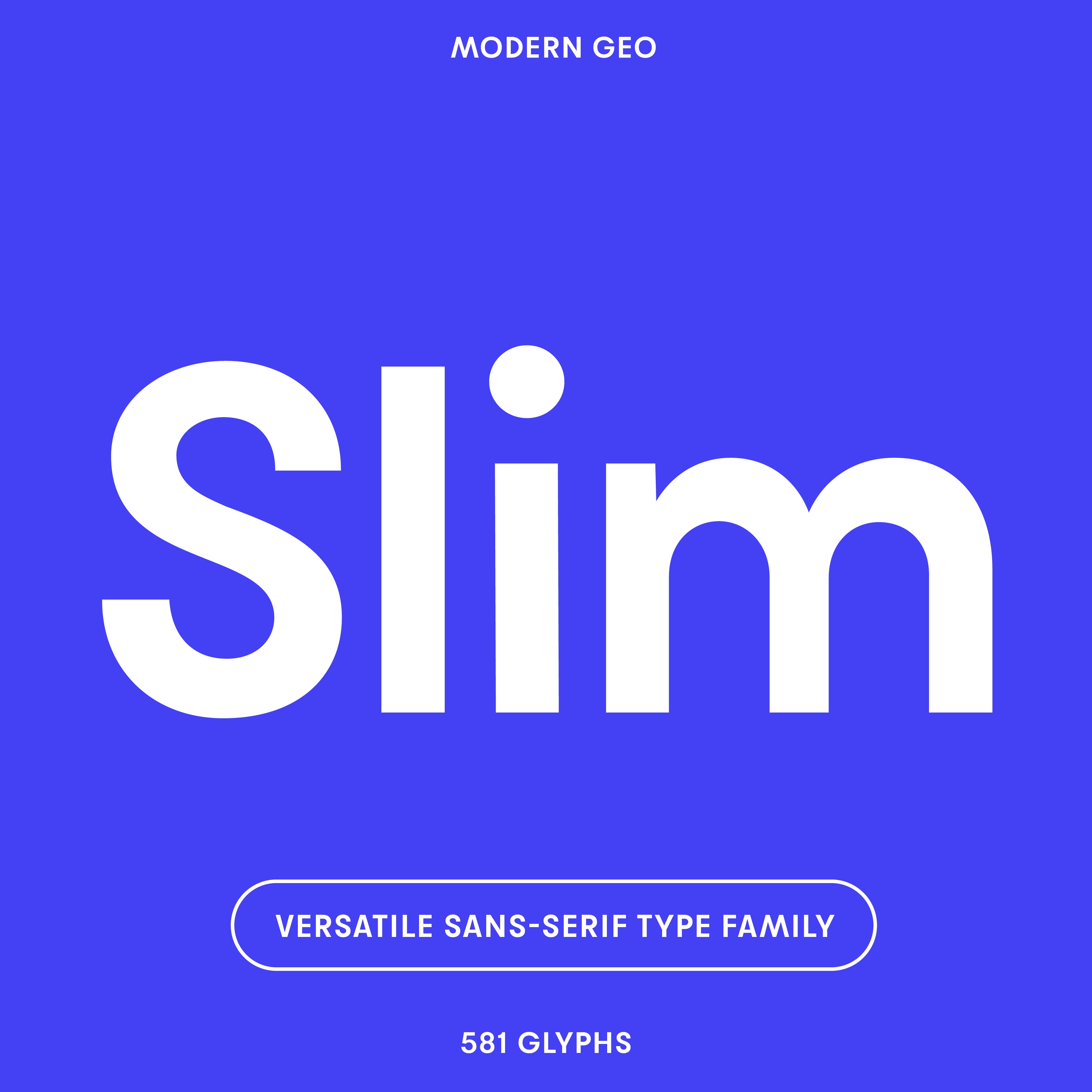 Slim, friendly sans-serif startup font