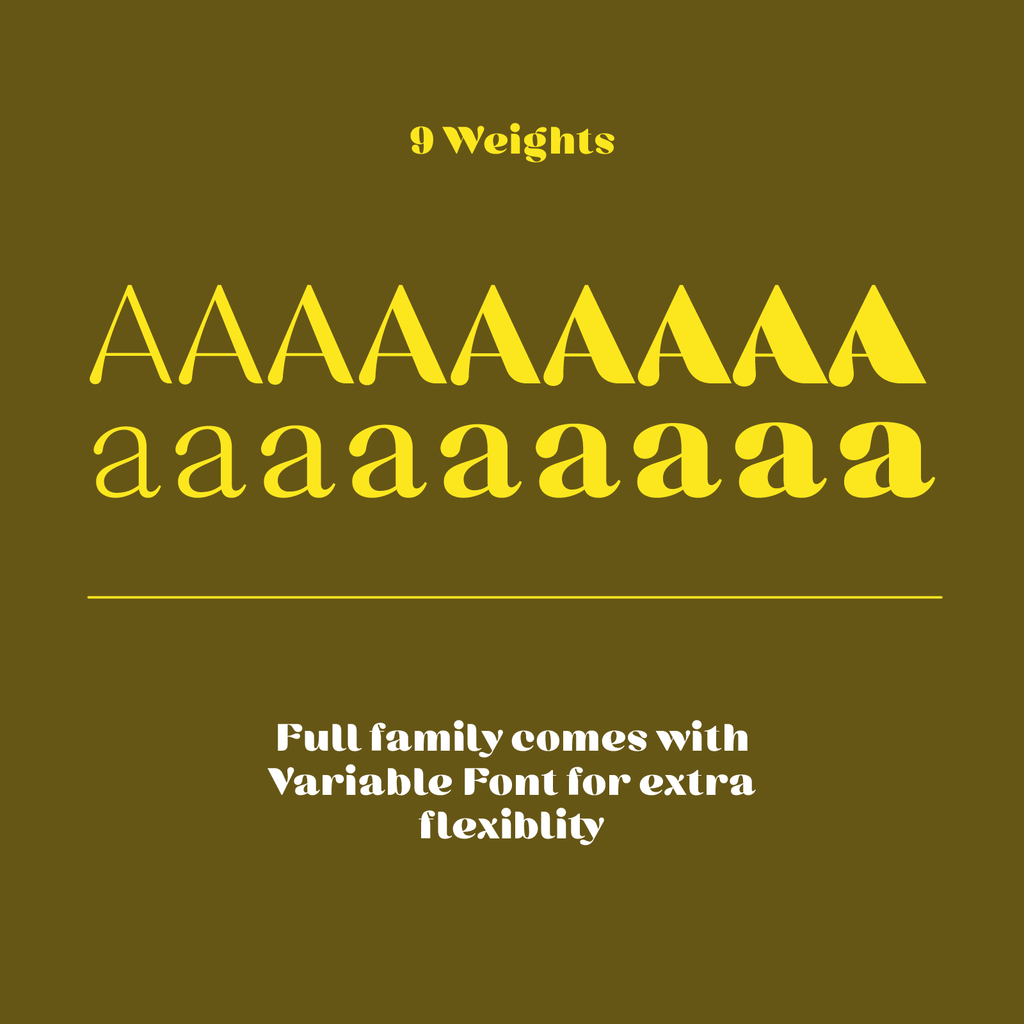 Cesty variable font