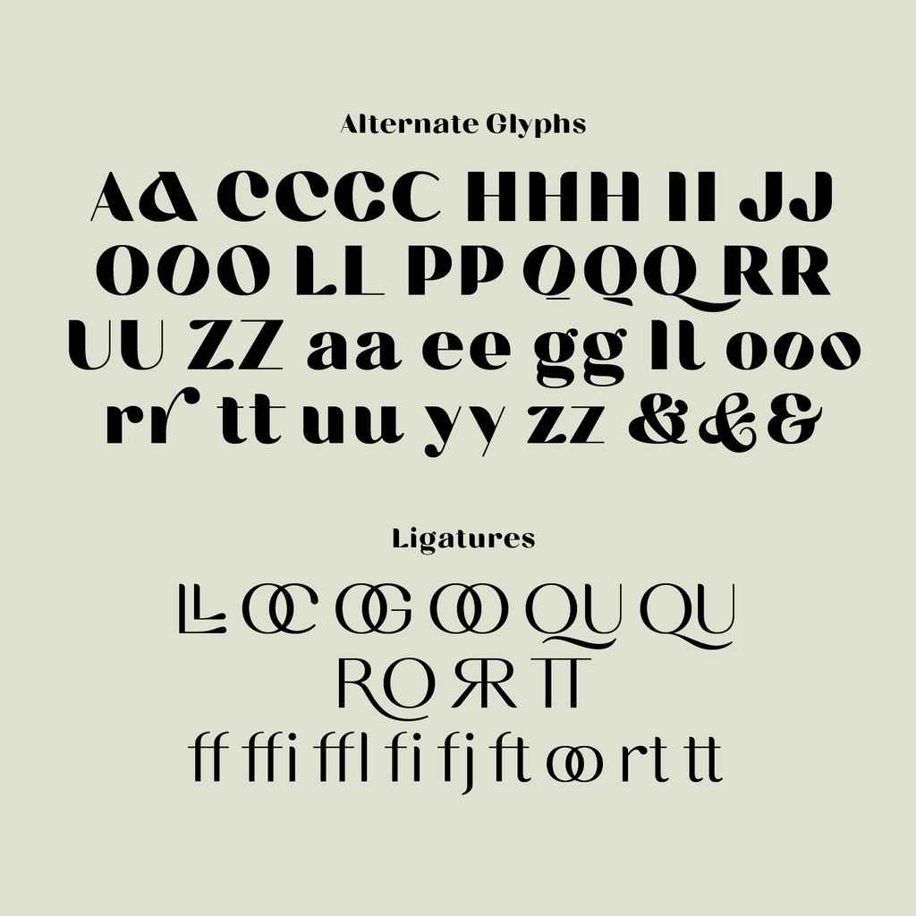 Bauhaus Chez—Rounded font, soft and high-contrast