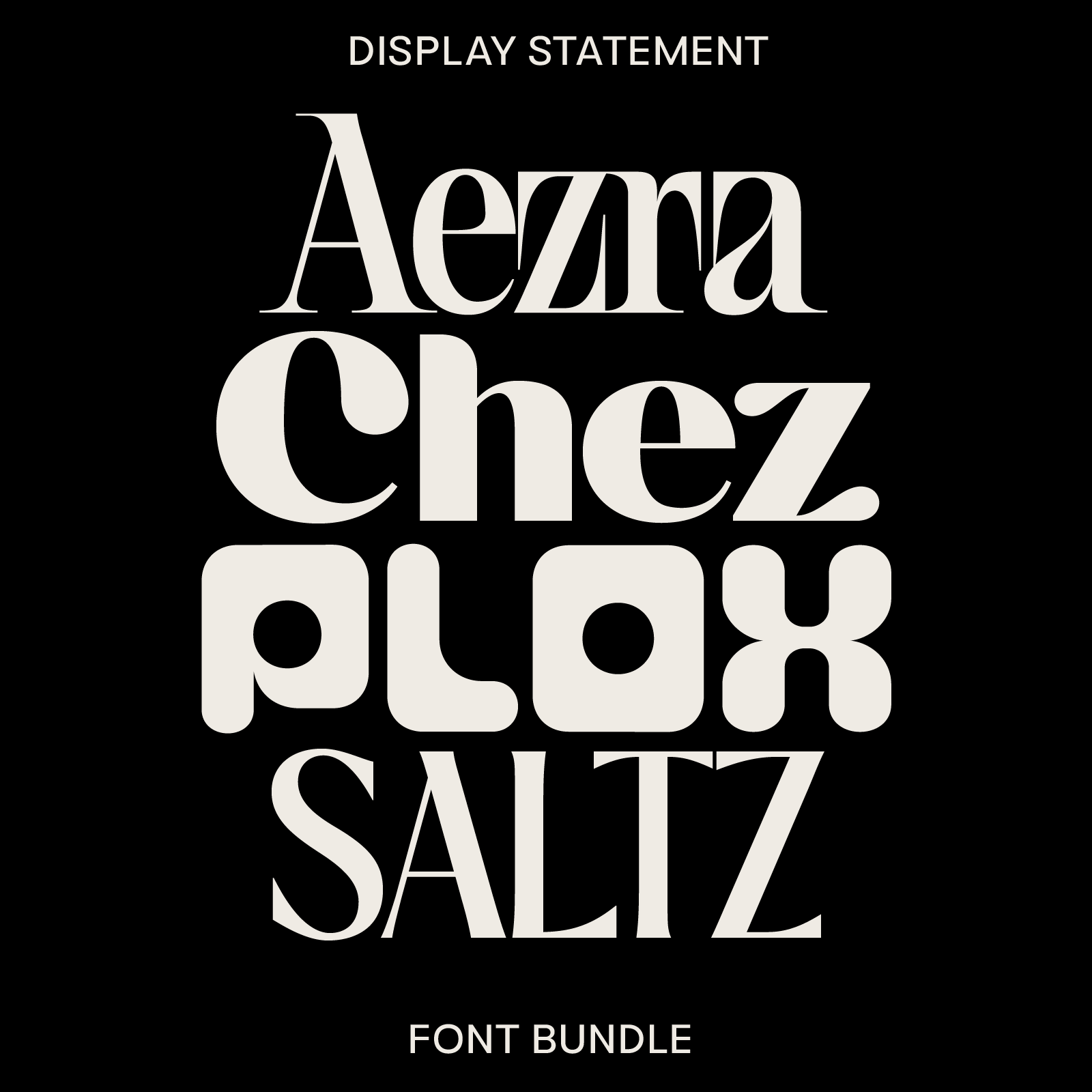 Display Statement Pack