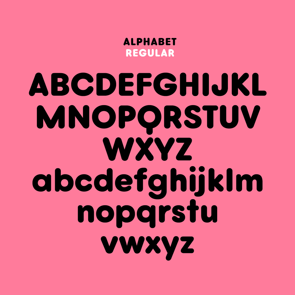 Goji—Friendly, rounded display font