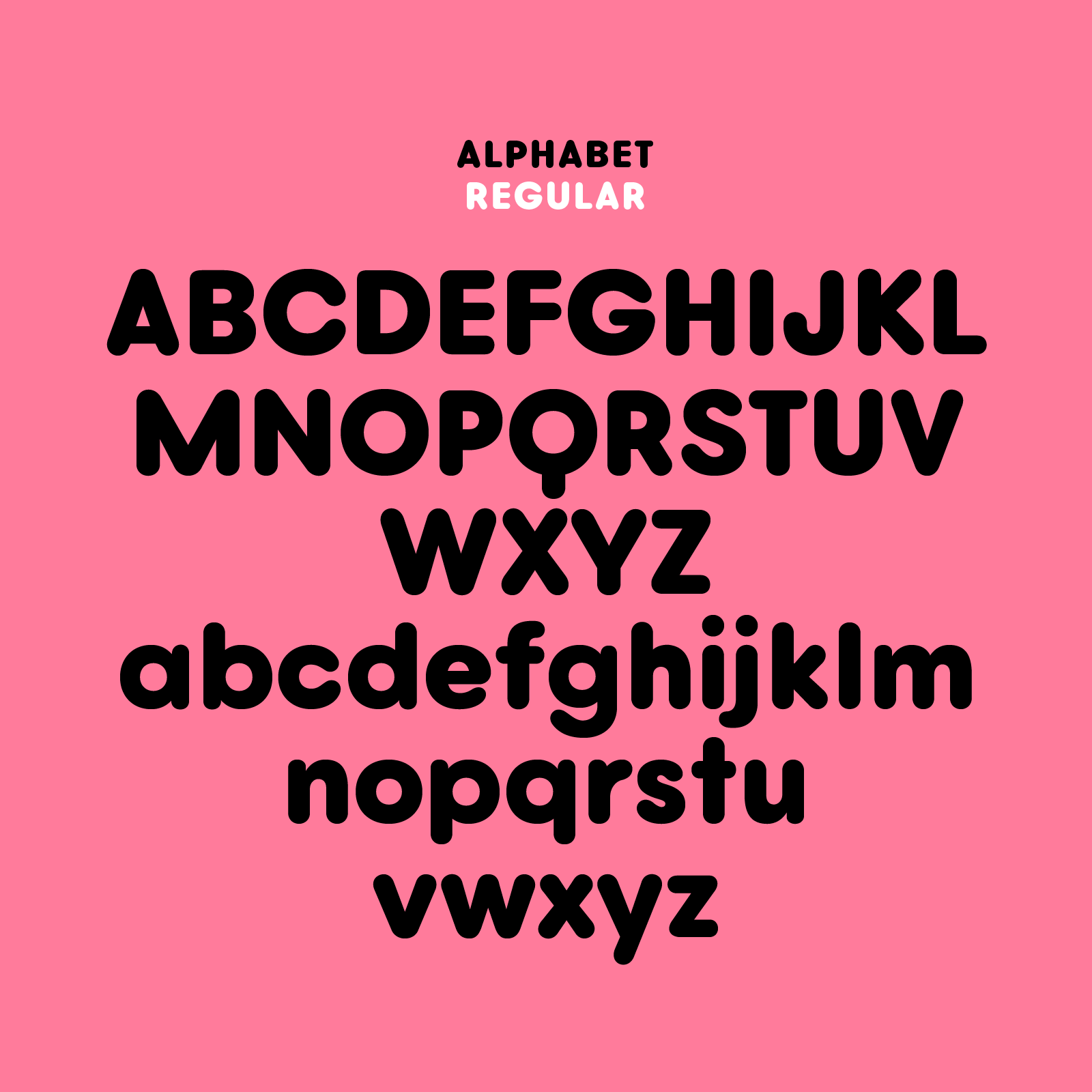 Goji—Friendly, rounded display font