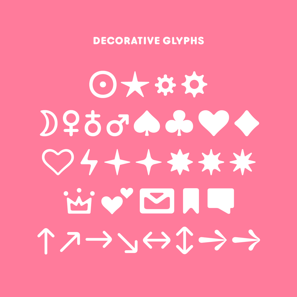 Goji—Friendly, rounded display font