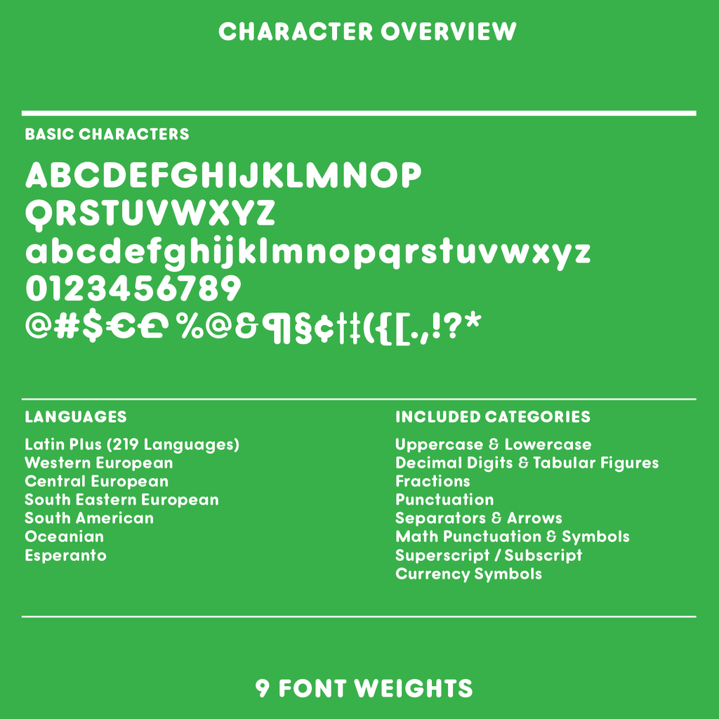 Goji—Friendly, rounded display font