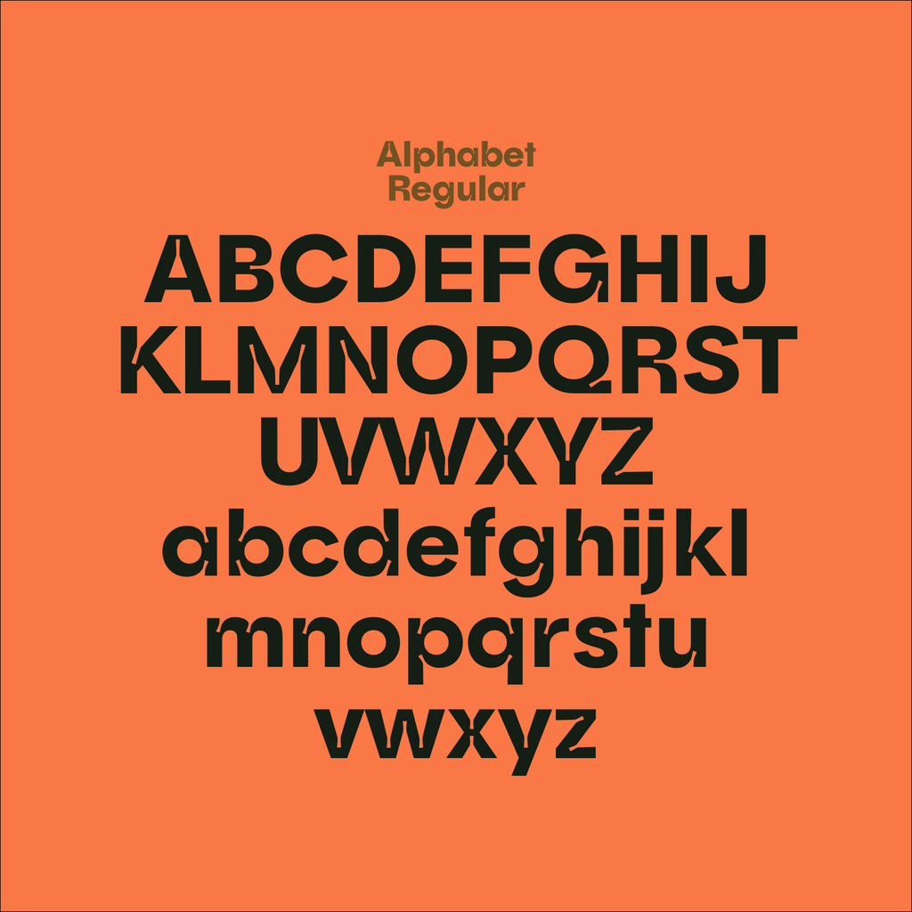 Kayon—Geometric Typeface for Architecture, Tech, and Robotics Design