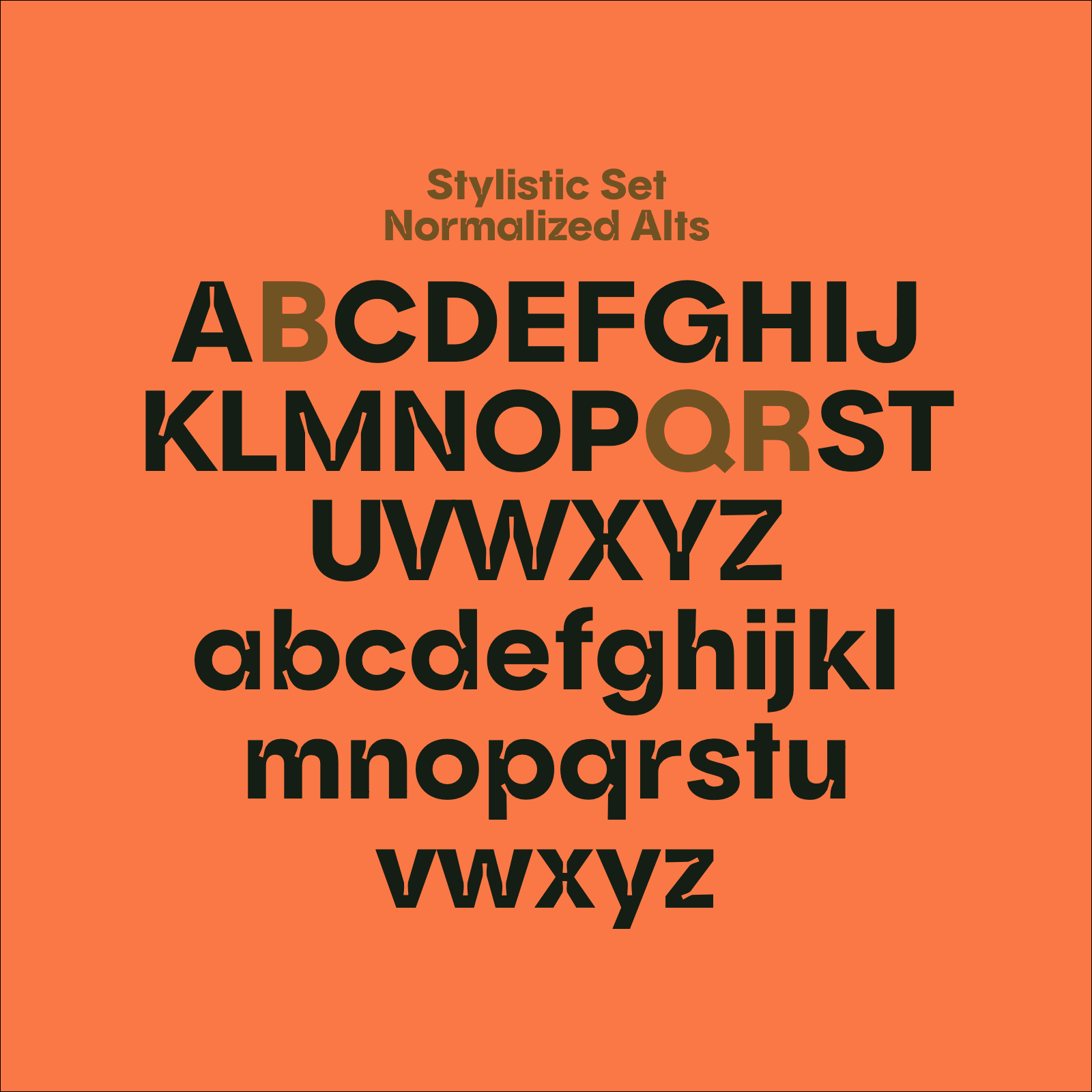 Kayon—Geometric Typeface for Architecture, Tech, and Robotics Design