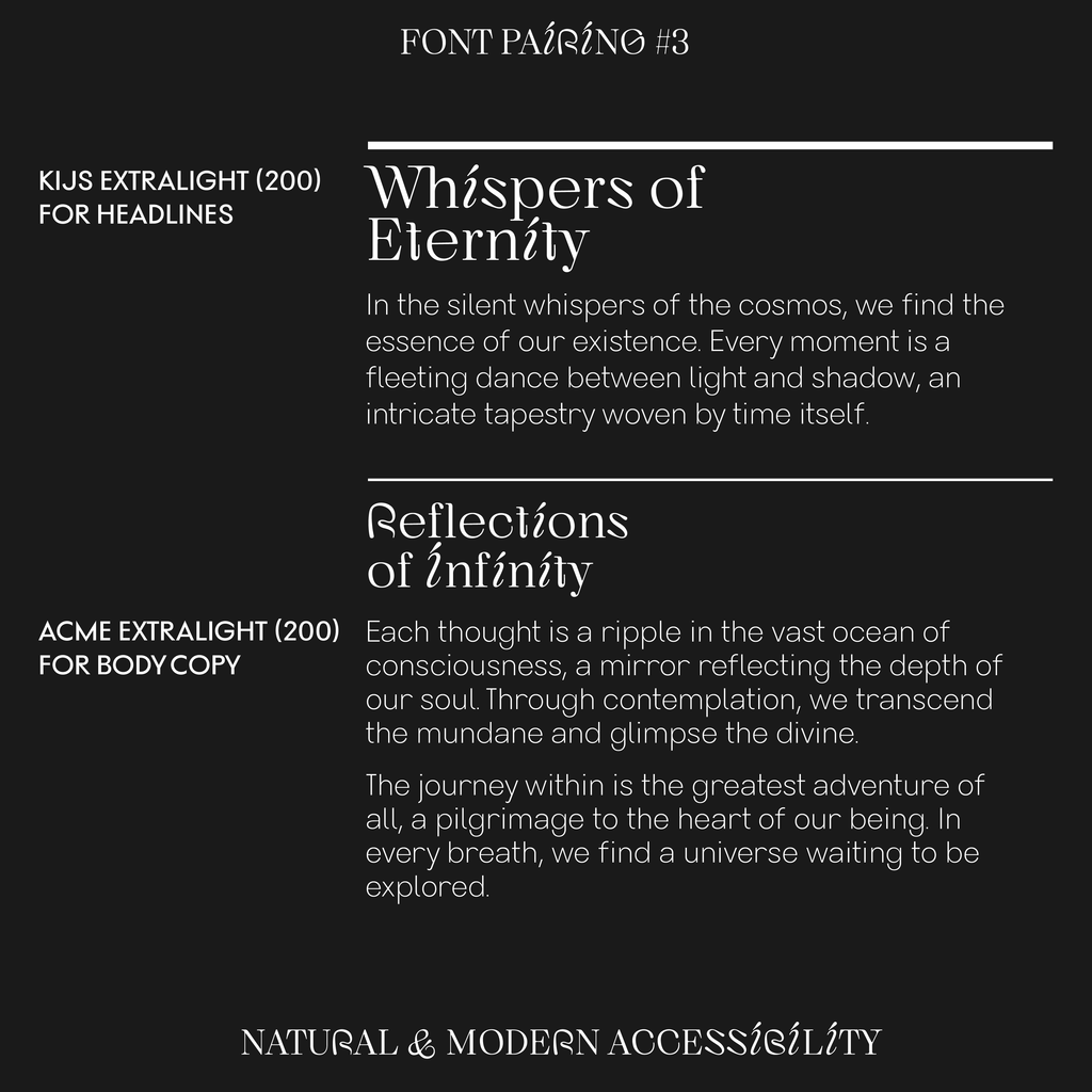 Bauhaus Kijs—Nature serif font for elegant designs, calligraphy style