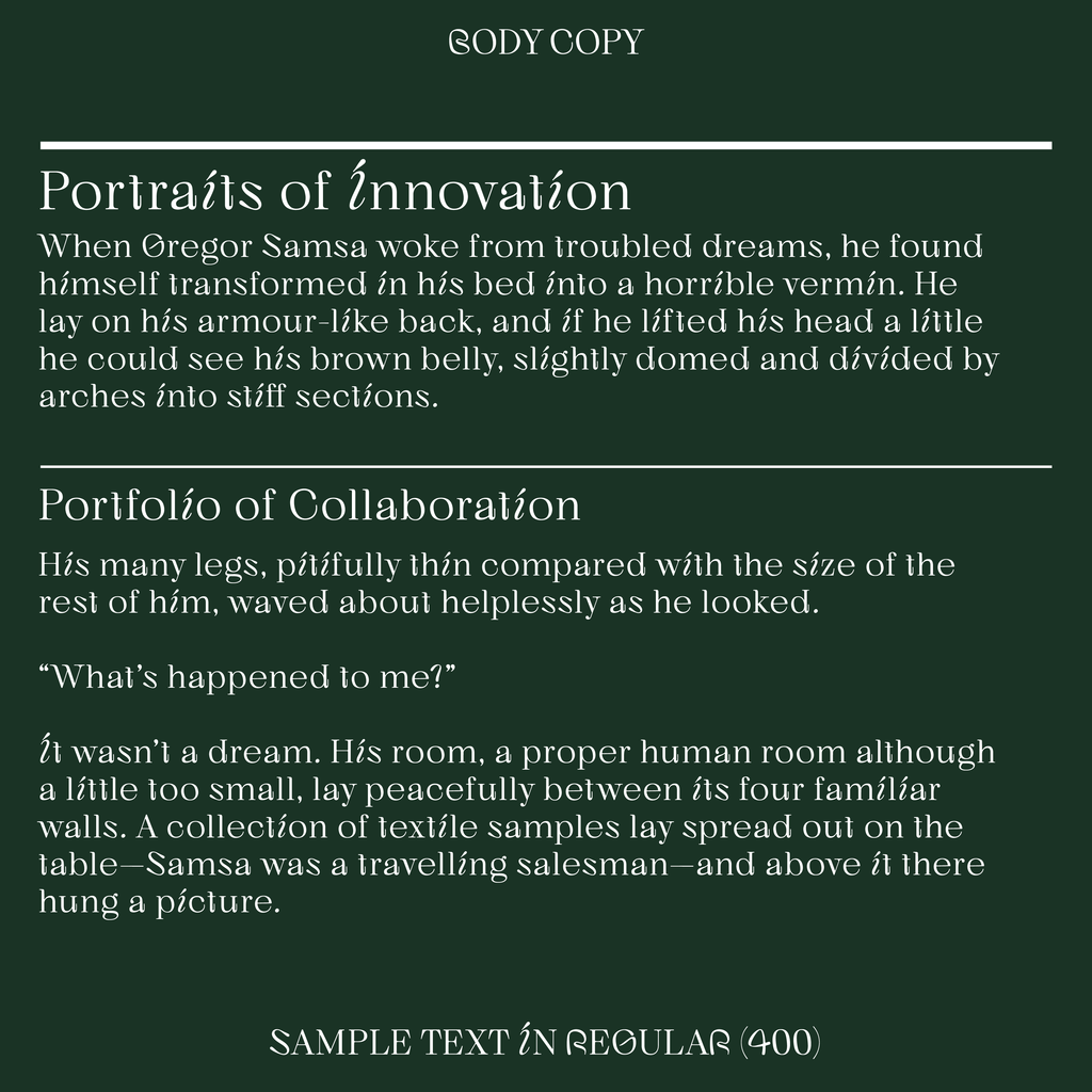 Bauhaus Kijs—Nature serif font for elegant designs, calligraphy style