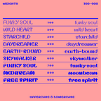 Miox’s 9 font weights
