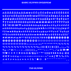 Miox glyphs overview