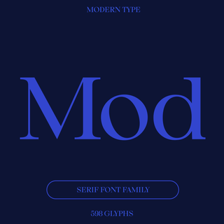 modern serif font for fashion and beauty