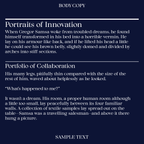 Mod, body copy example