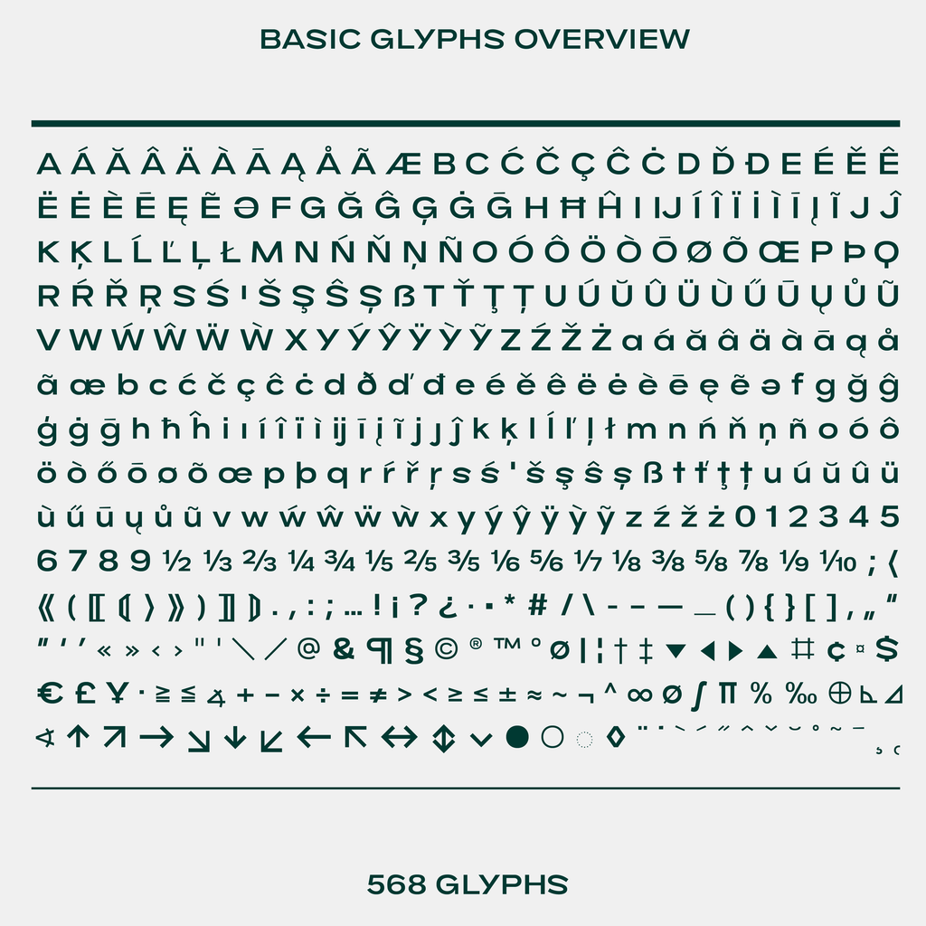 Mosy—Friendly, modern sans-serif font