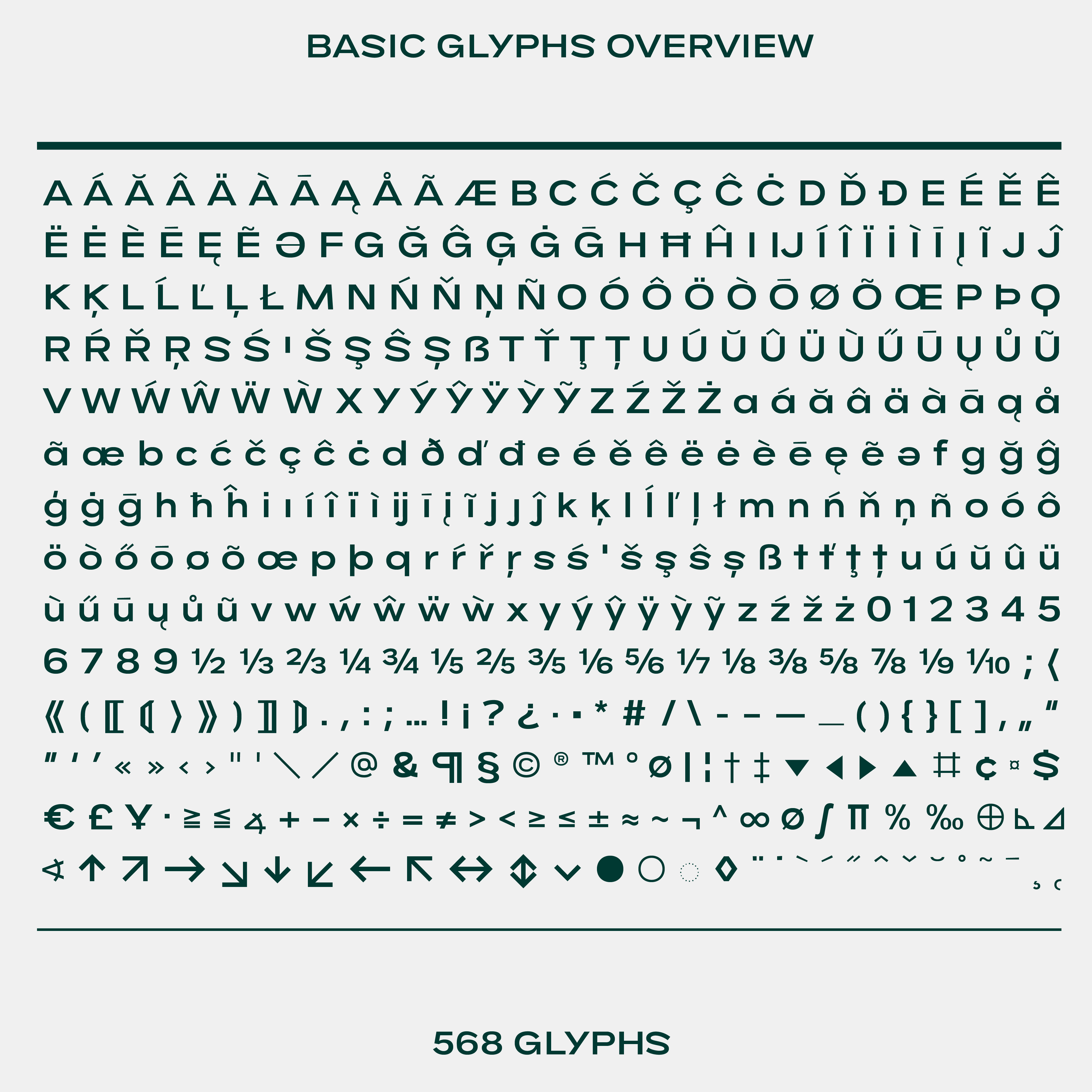 Mosy—Friendly, modern sans-serif font