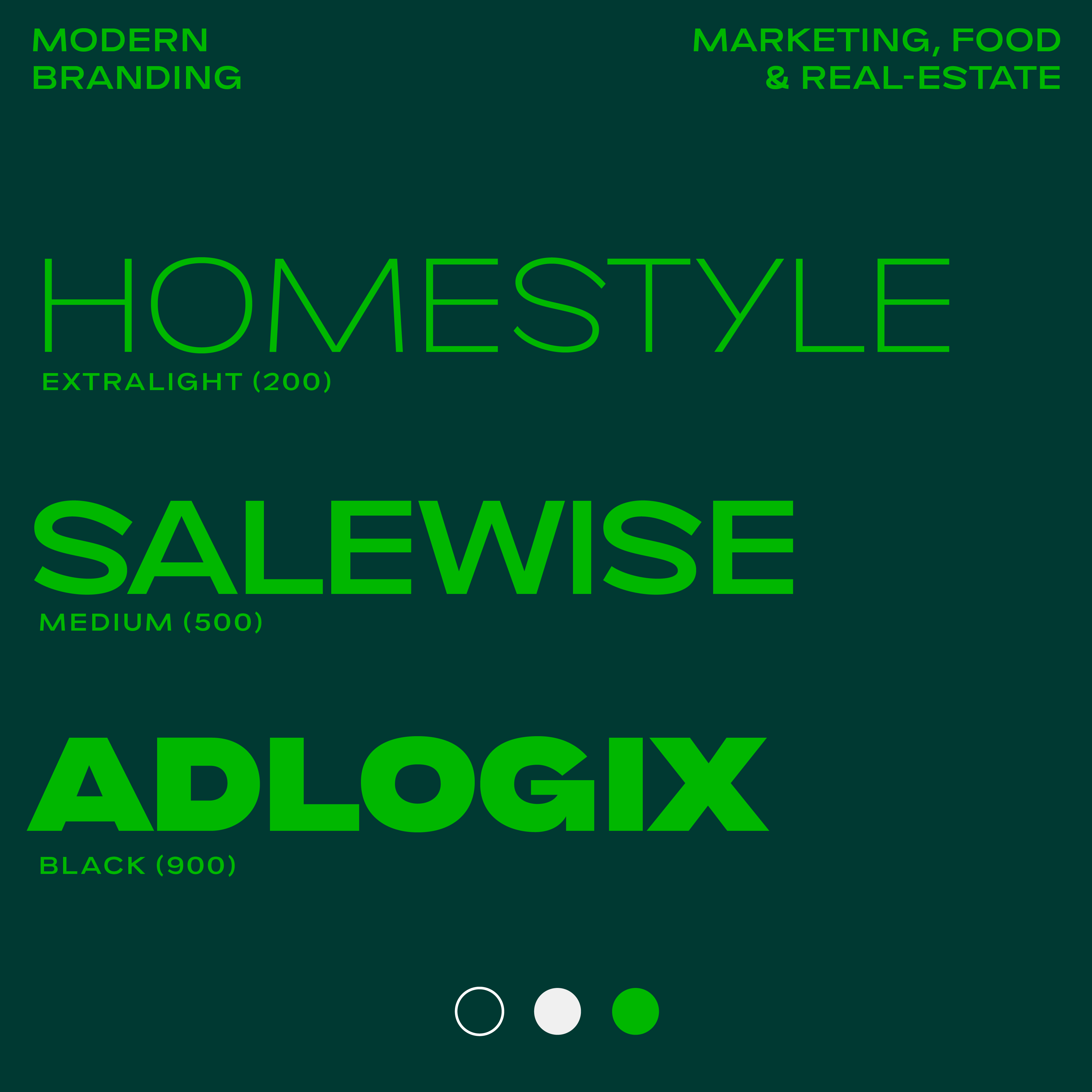 Mosy—Friendly, modern sans-serif font