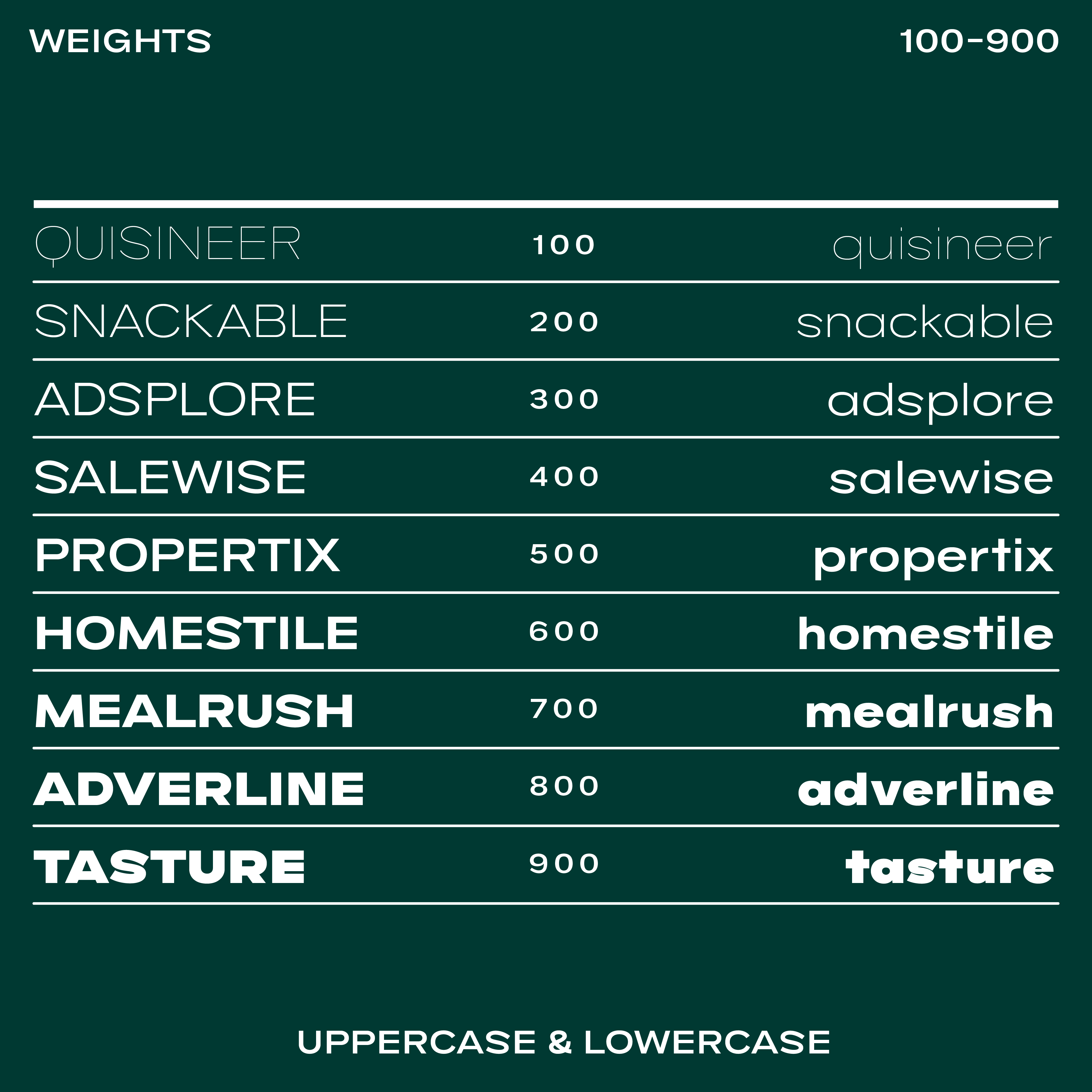 Mosy—Friendly, modern sans-serif font