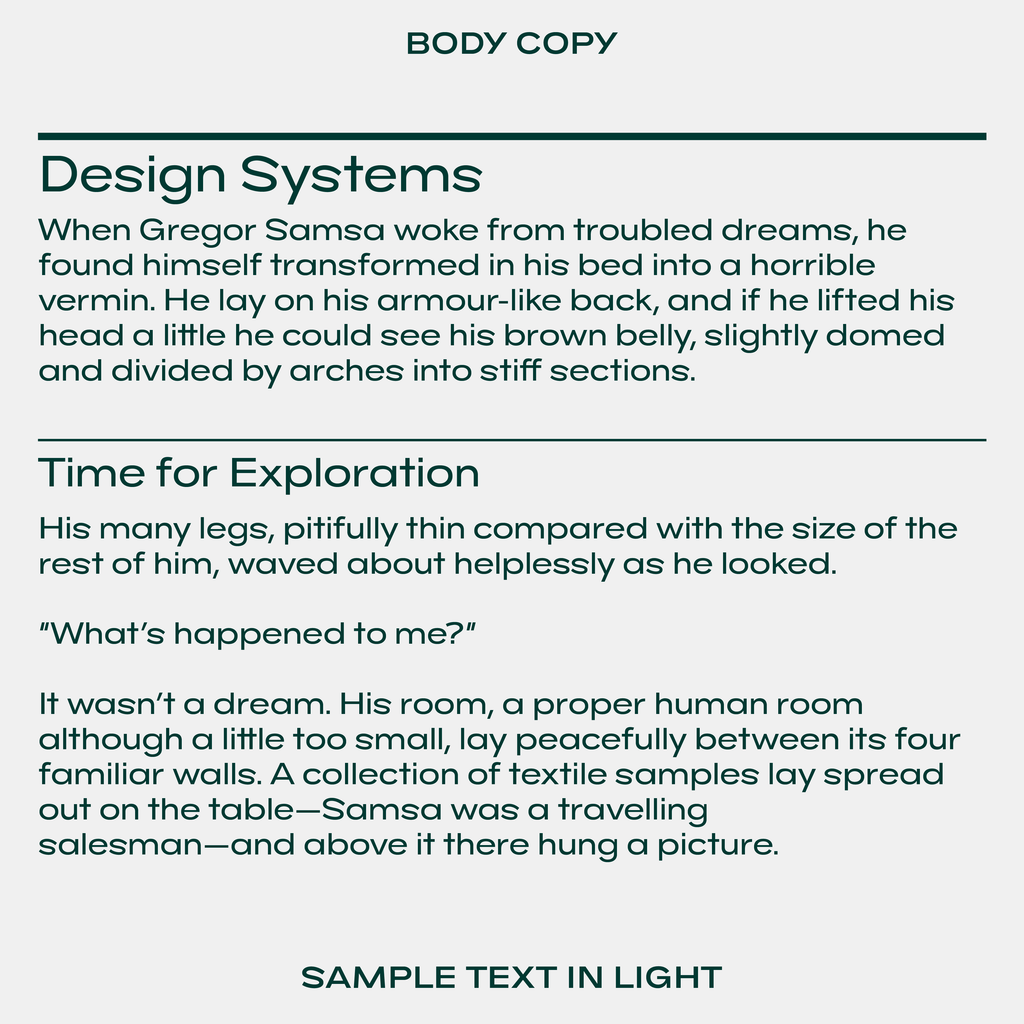 Mosy—Friendly, modern sans-serif font
