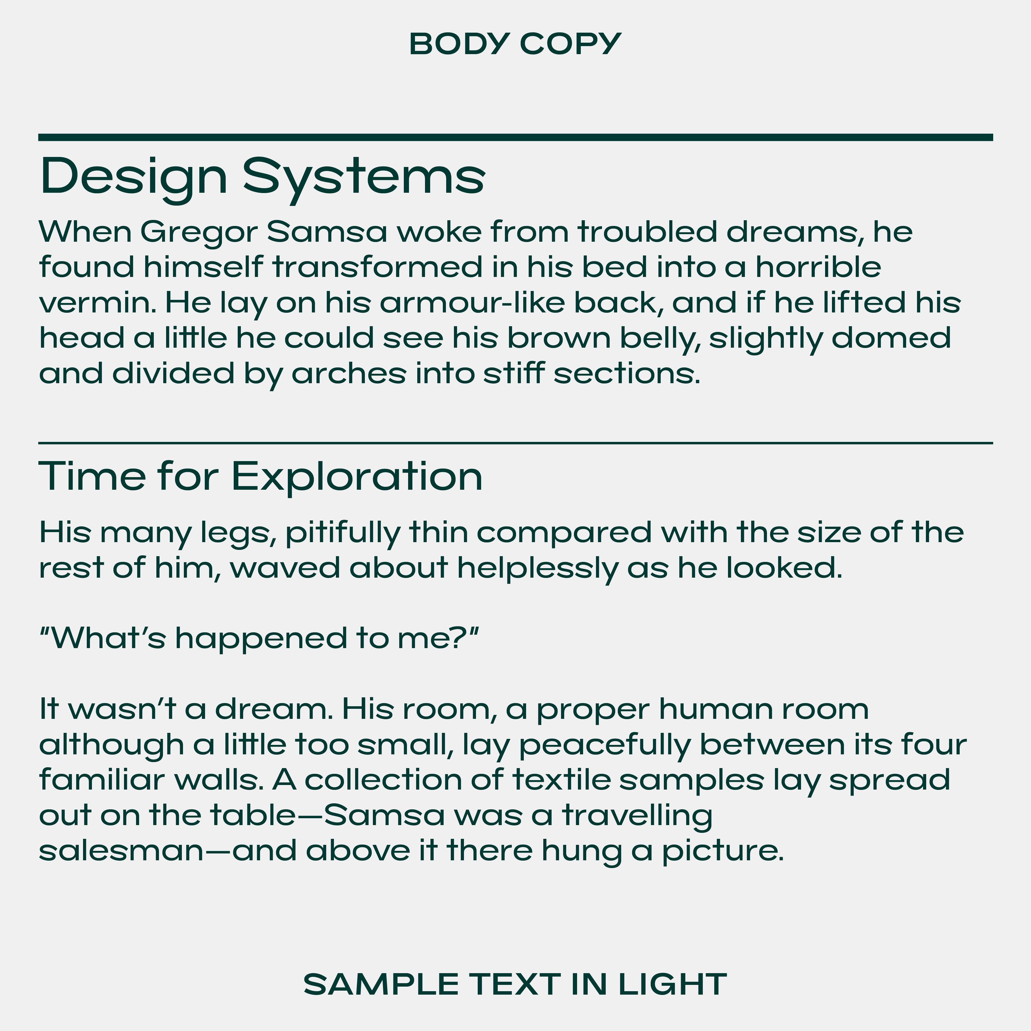 Mosy—Friendly, modern sans-serif font