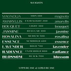 Ques 9 font weights