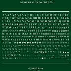 Ques basic glyphs