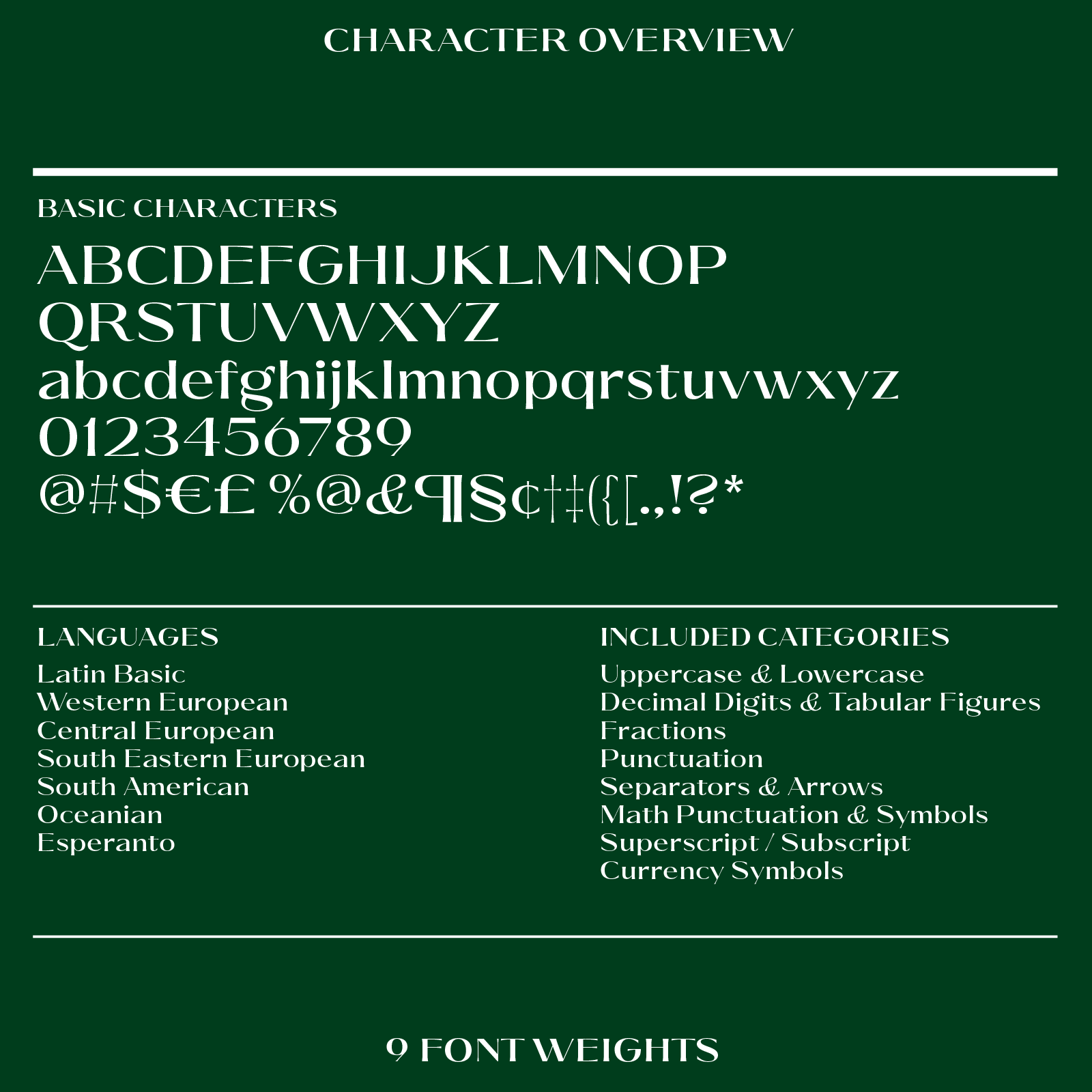 Ques languages overview