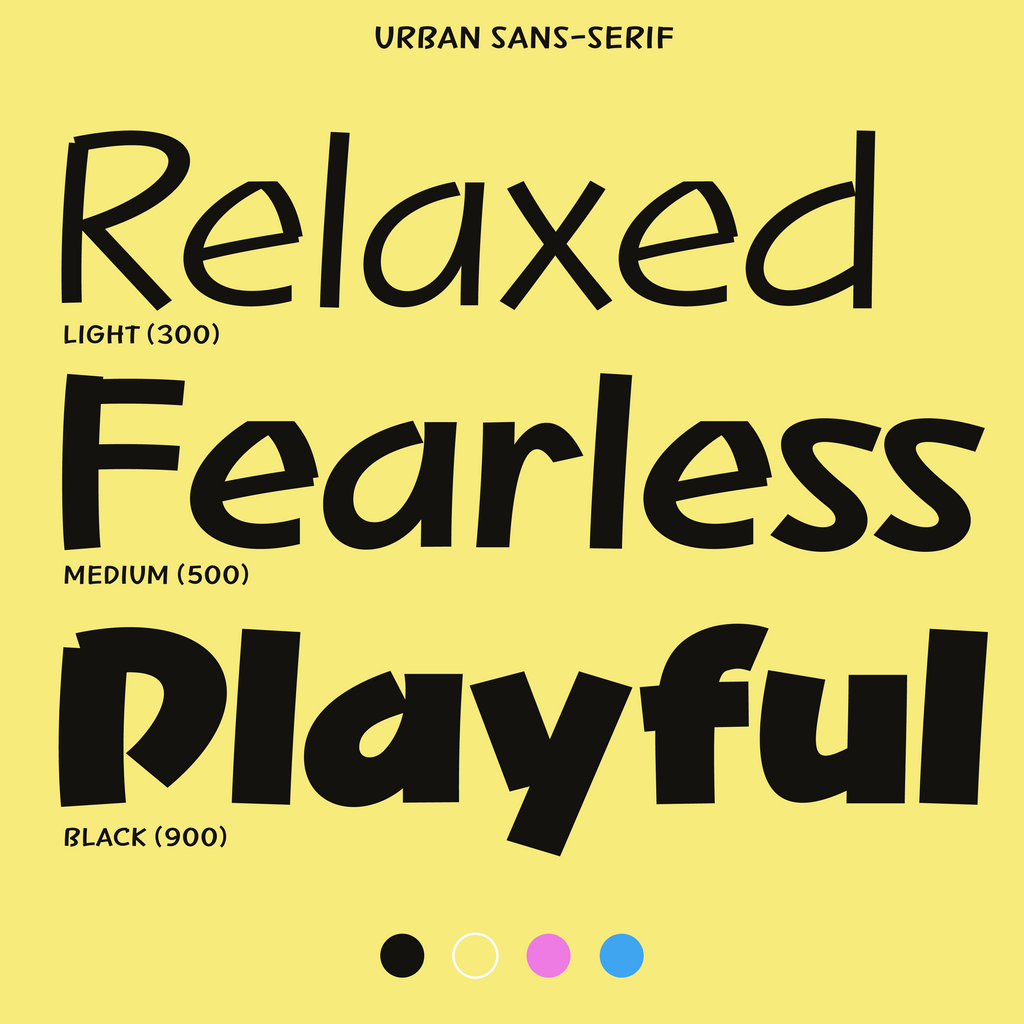 Quik—Marker font for fun crafts, food, sports