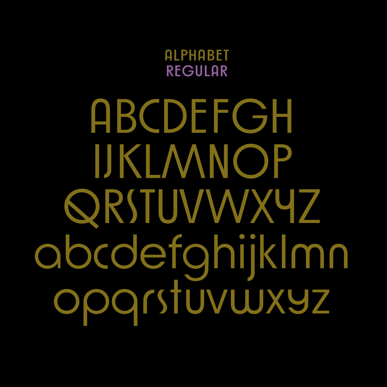 Quin: fuente sans-serif de los años 20 en estilo Art Decó