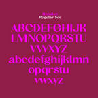 Rati, regular alphabet 