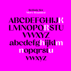 Rati with stylistic set for more rounded stems and terminals