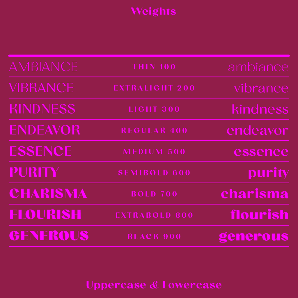 Rati—Friendly sans-serif font for modern, edgy branding