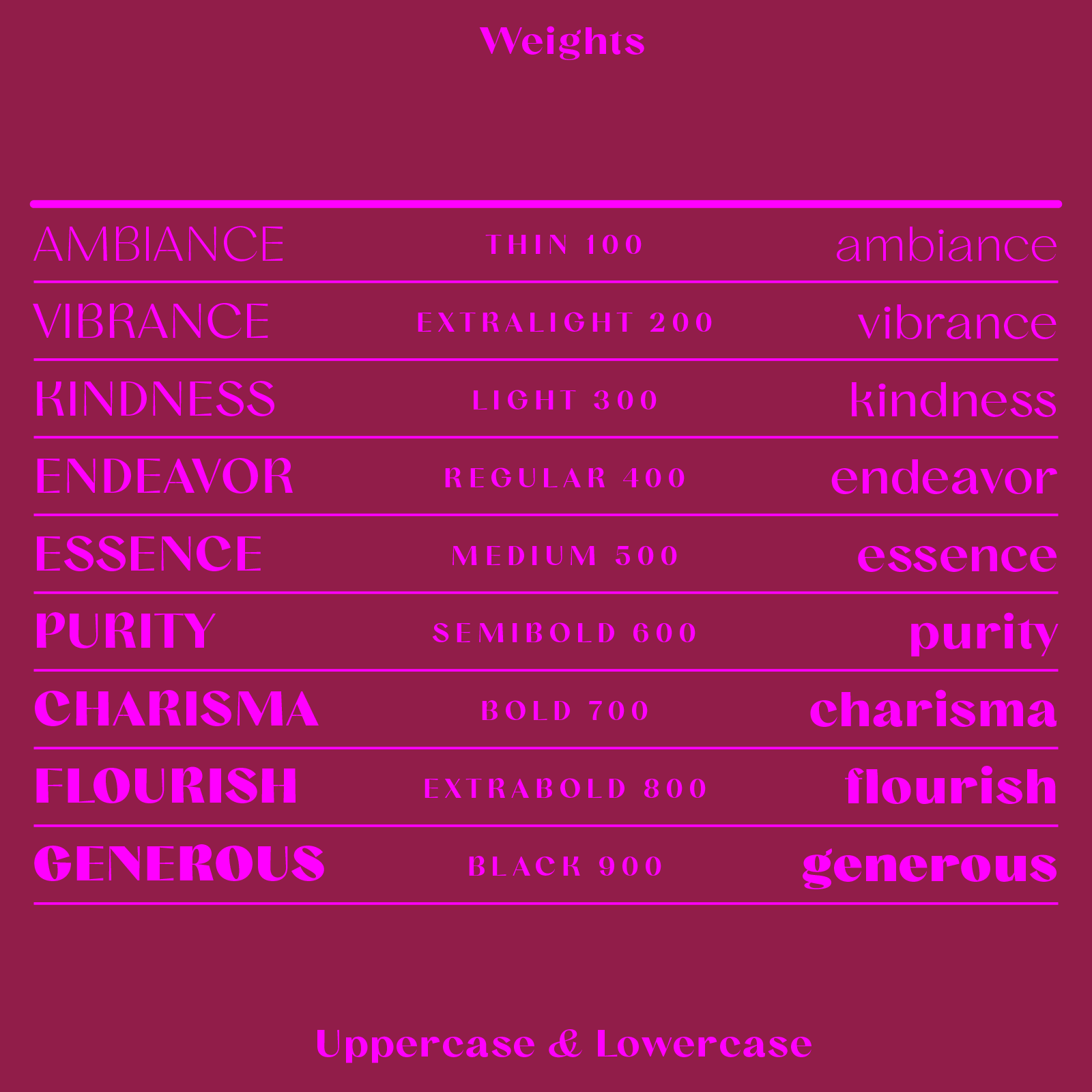 Rati—Friendly sans-serif font for modern, edgy branding