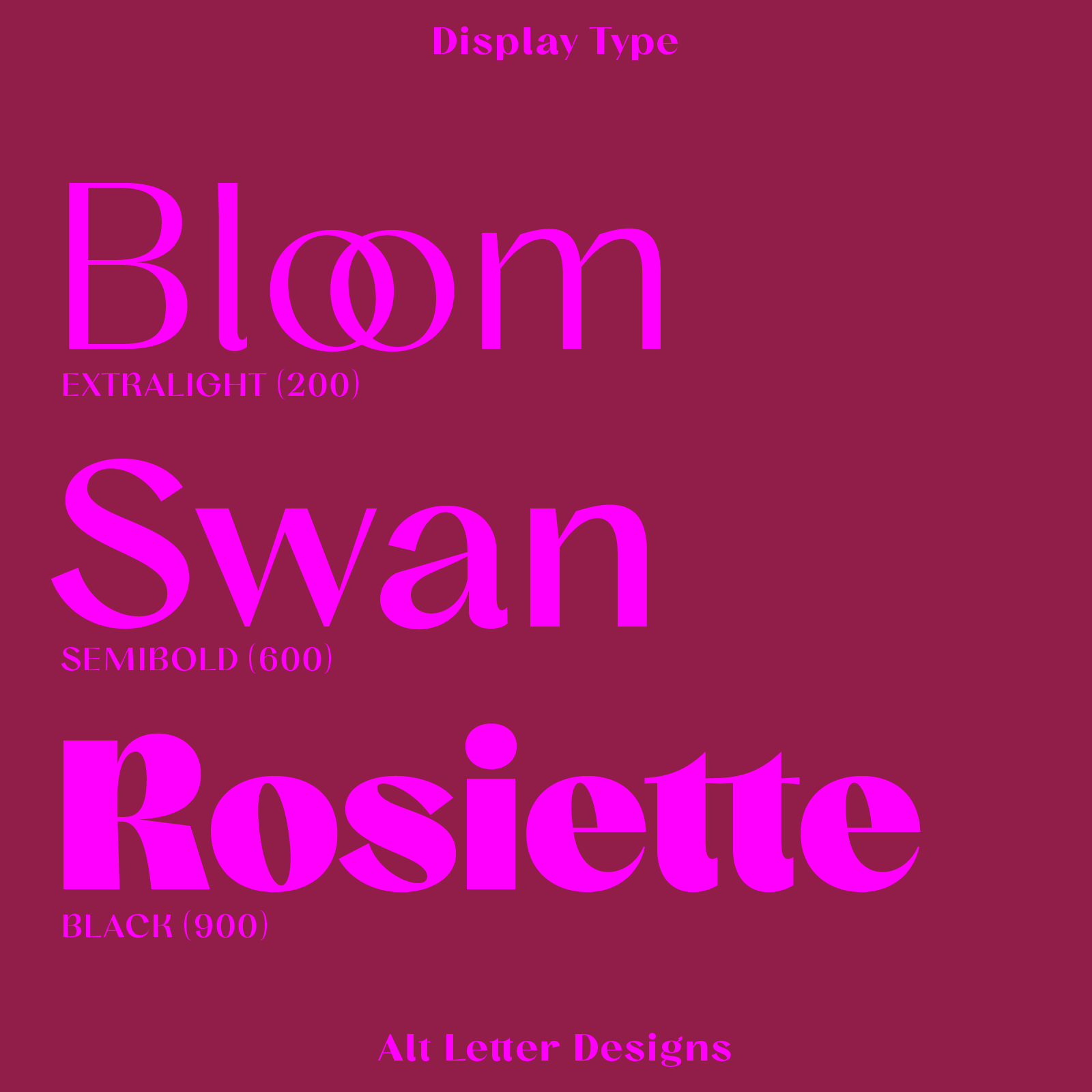 Rati—Friendly sans-serif font for modern, edgy branding