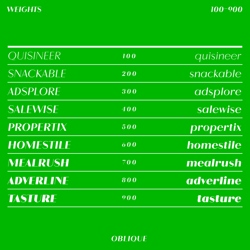 Roma—Sans-serif contrast typeface (OBLIQUE)