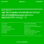 Roma modern contrast sans-serif alphabet, uppercase and lowercase
